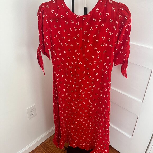 Faithfull the Brand Emilia Midi Dress- Small - Picture 3 of 4